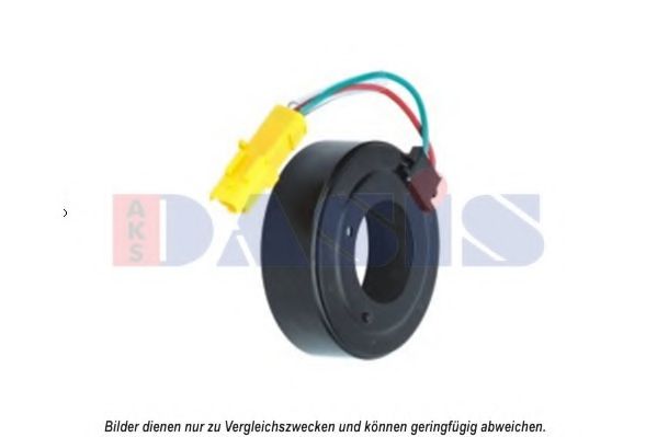 Bobina, ambreiaj magnetic compresor