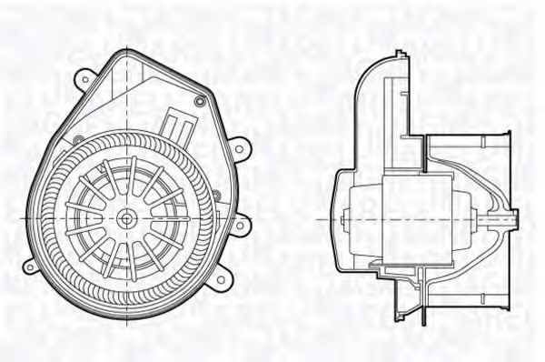 Ventilator, habitaclu