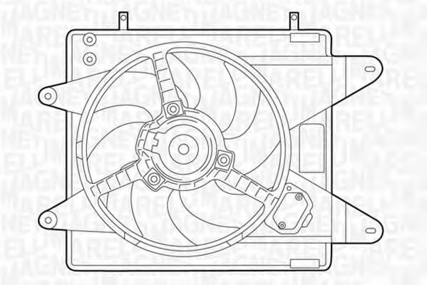 Ventilator, radiator