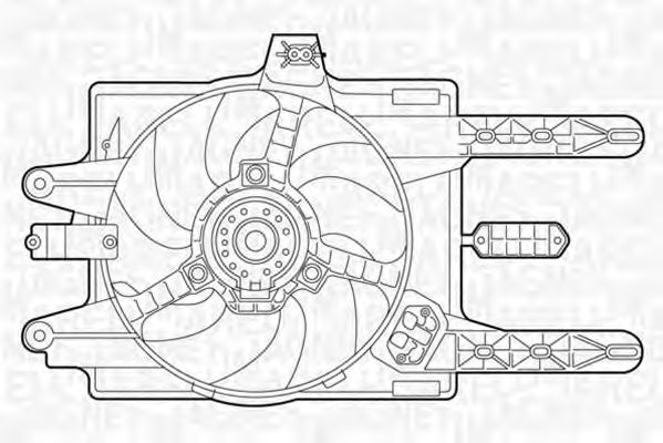 Ventilator, radiator