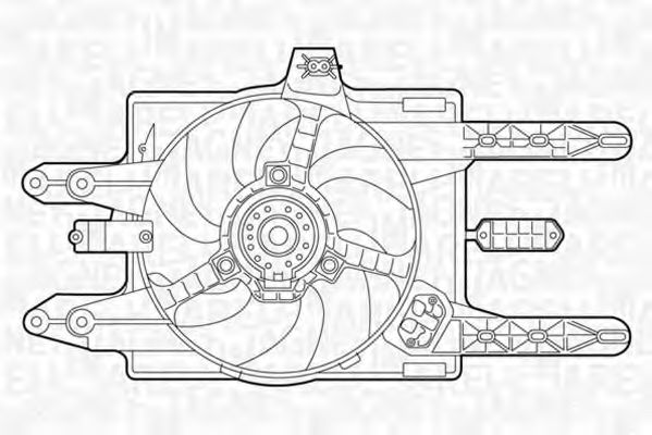 Ventilator, radiator