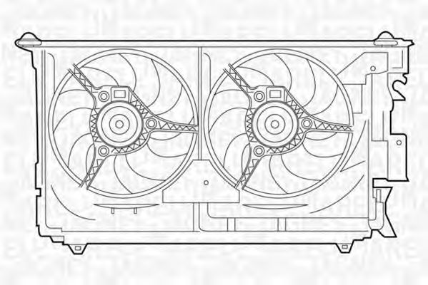 Ventilator, radiator