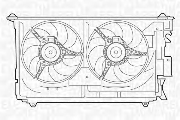 Ventilator, radiator