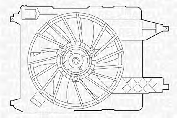 Ventilator, radiator