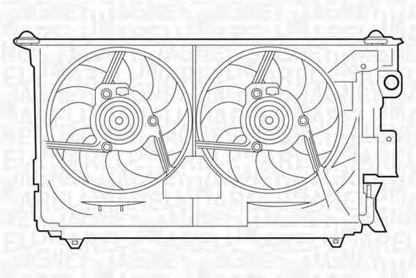 Ventilator, radiator