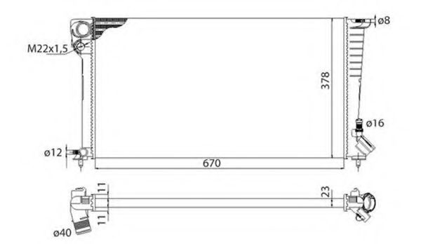 Radiator, racire motor