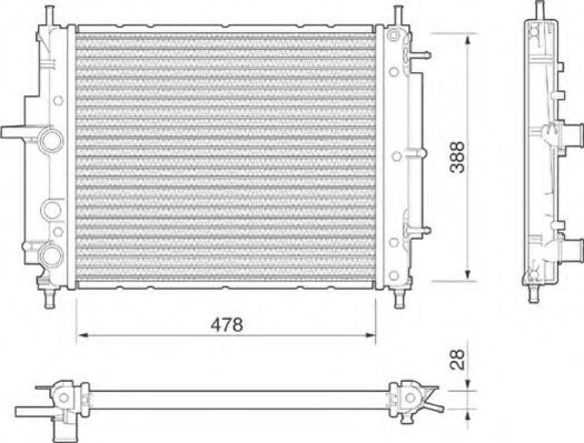 Radiator, racire motor