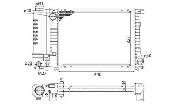 Radiator, racire motor