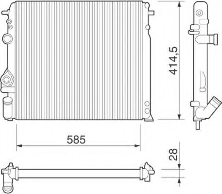 Radiator, racire motor