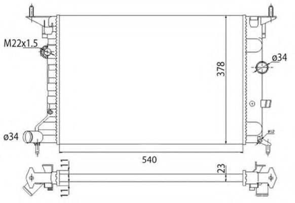 Radiator, racire motor