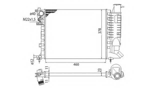 Radiator, racire motor