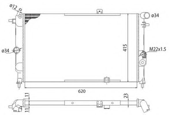 Radiator, racire motor