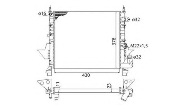 Radiator, racire motor