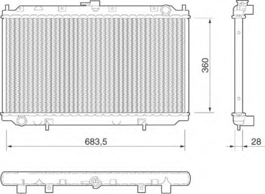 Radiator, racire motor