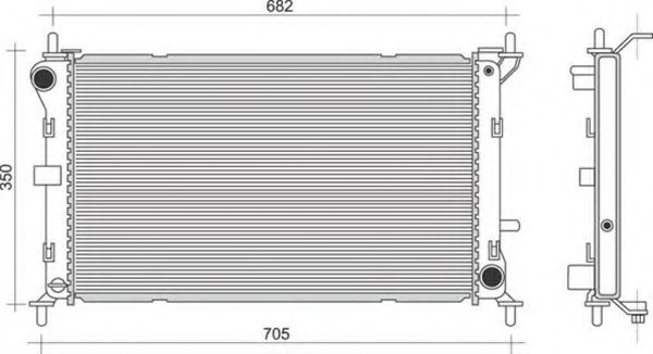 Radiator, racire motor