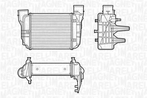 Intercooler, compresor