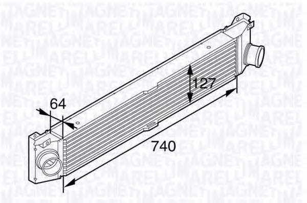 Intercooler, compresor
