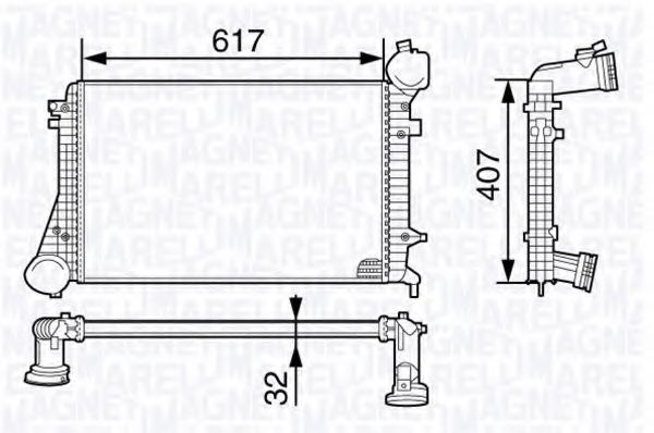 Intercooler, compresor