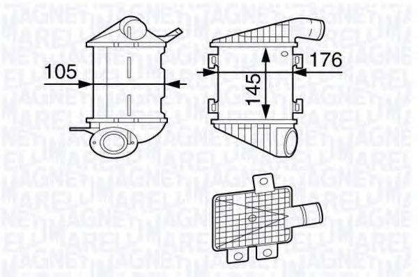 Intercooler, compresor