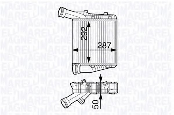 Intercooler, compresor