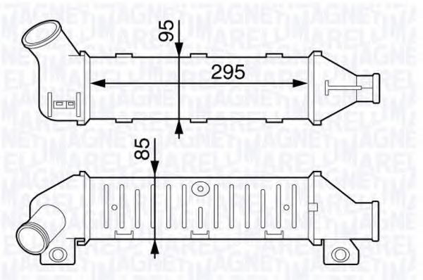 Intercooler, compresor