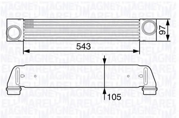 Intercooler, compresor
