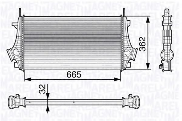 Intercooler, compresor