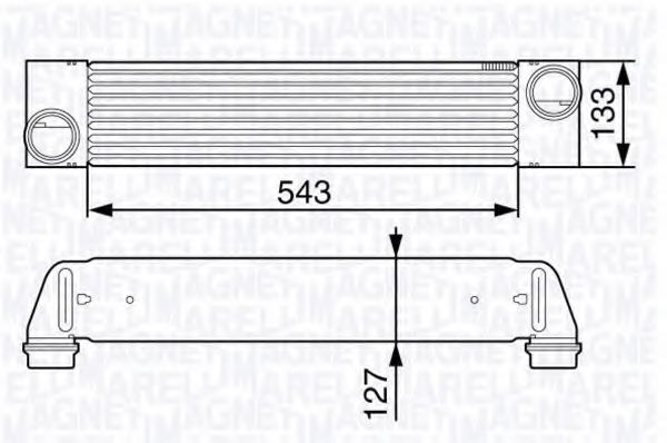 Intercooler, compresor