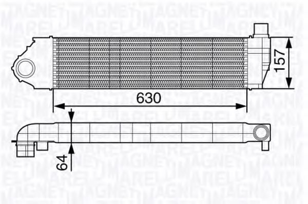 Intercooler, compresor