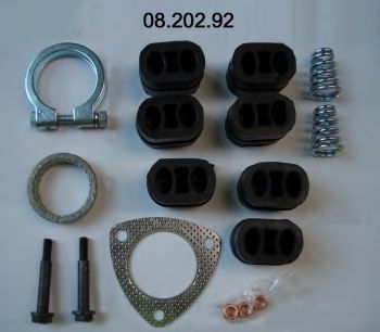 Set montare, sistem de esapament