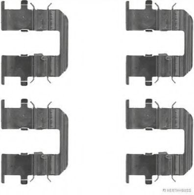 Set accesorii, placute frana