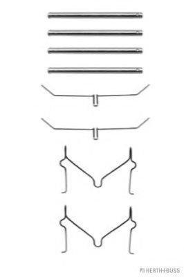 Set accesorii, placute frana