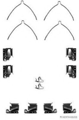 Set accesorii, placute frana