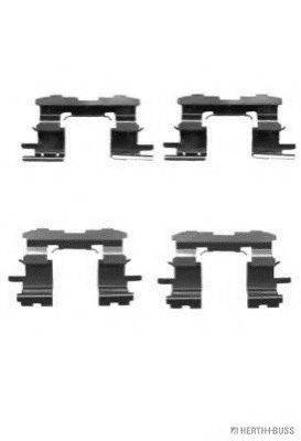 Set accesorii, placute frana