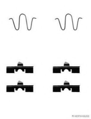 Set accesorii, placute frana
