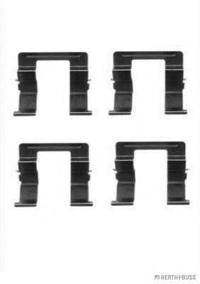 Set accesorii, placute frana