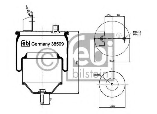 Burduf, suspensie pneumatica