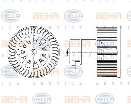 Ventilator, habitaclu
