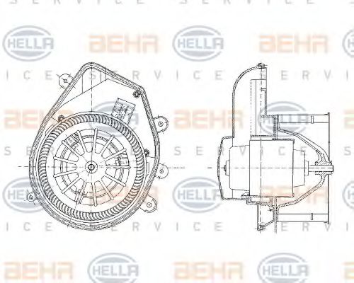 Ventilator, habitaclu