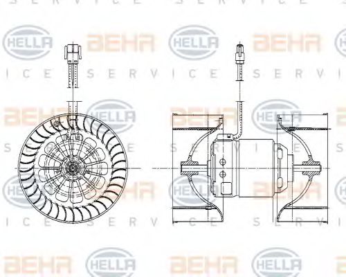 Ventilator, habitaclu