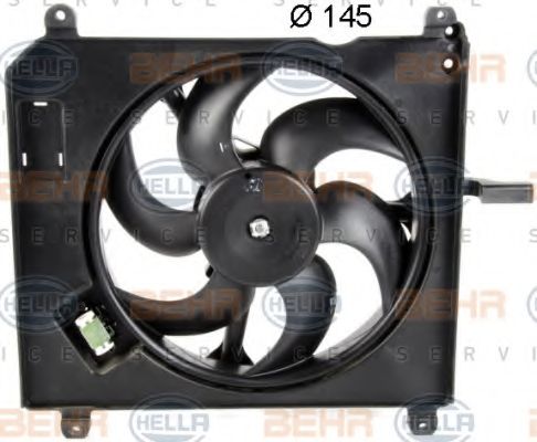 Ventilator, radiator