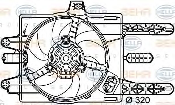 Ventilator, radiator
