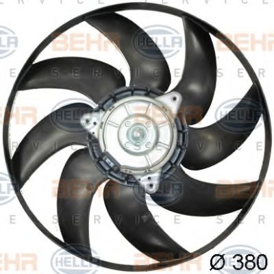 Ventilator, radiator
