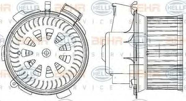Ventilator, habitaclu
