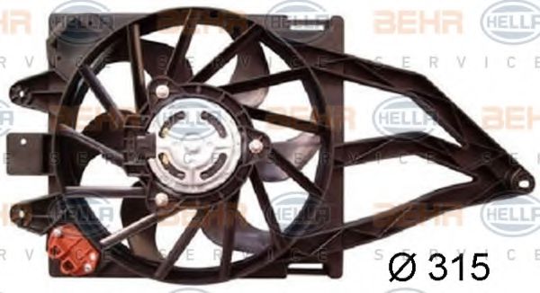 Ventilator, radiator