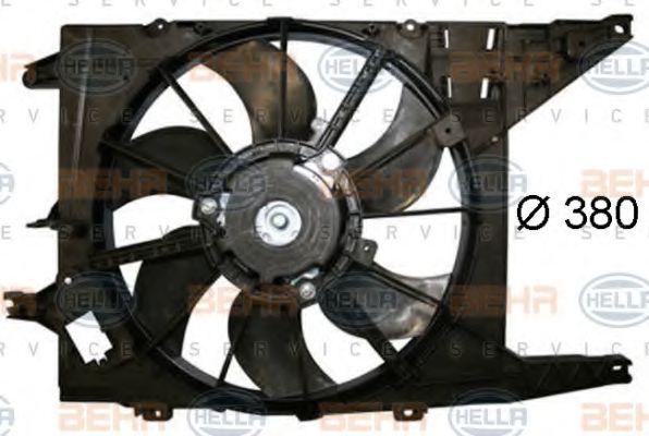 Ventilator, radiator