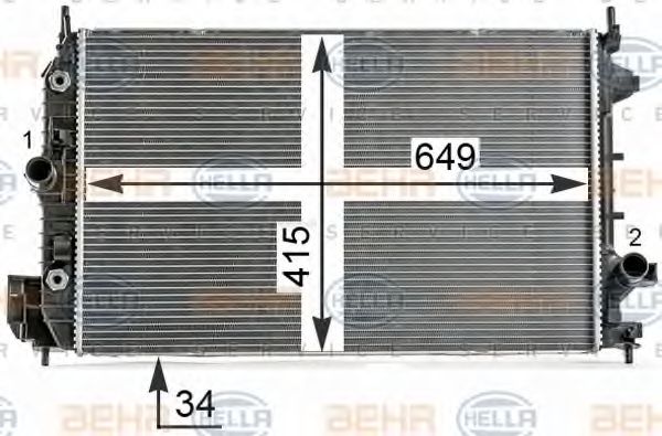 Radiator, racire motor