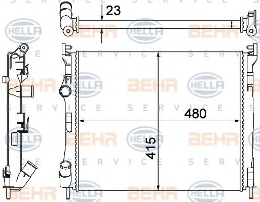 Radiator, racire motor