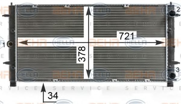 Radiator, racire motor