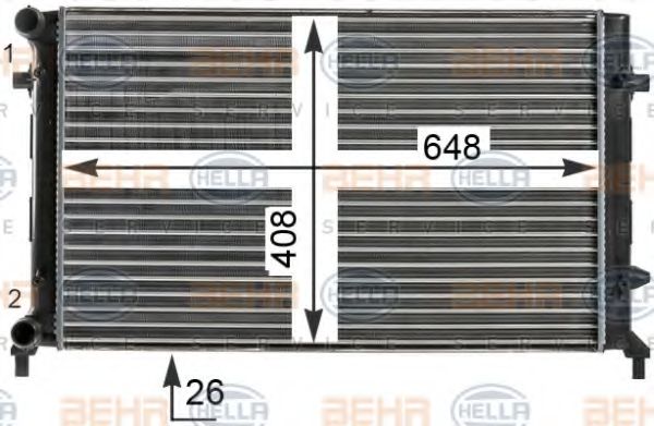 Radiator, racire motor